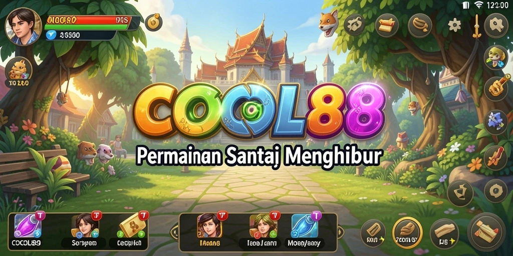 Screenshot utama COCOL88 menampilkan gameplay yang menyenangkan.