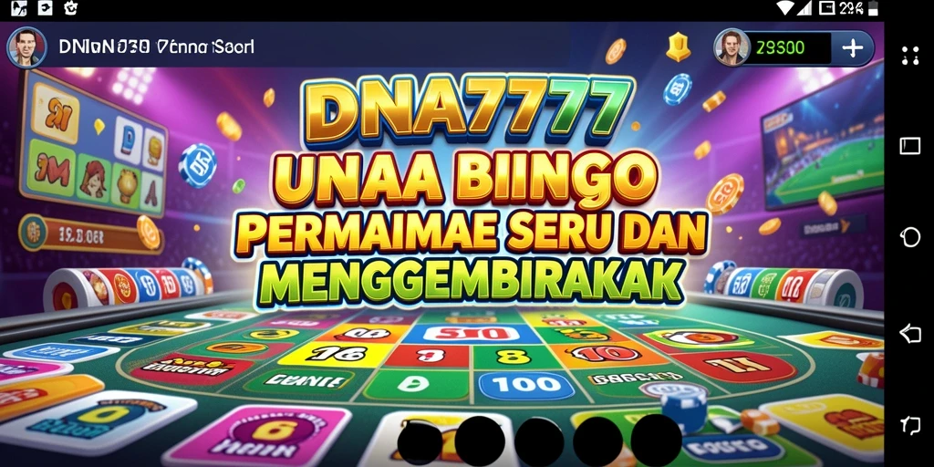 Screenshot gameplay Bingo mendebarkan di DNA777.