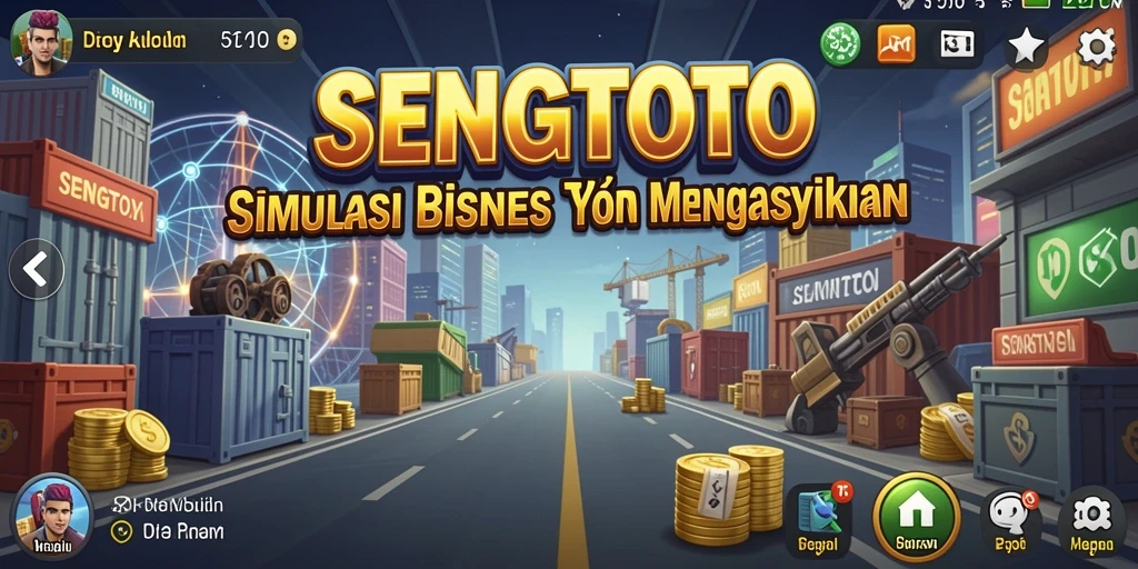 Beragam tampilan gameplay strategi bisnis di SENGTOTO.